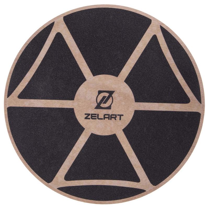 Диск балансировочный Zelart FI-2582 39х7,5 см Черный (DR004875) - фото 3 Диск балансировочный Zelart FI-2582 39х7,5 см Черный (DR004875) - фото 3