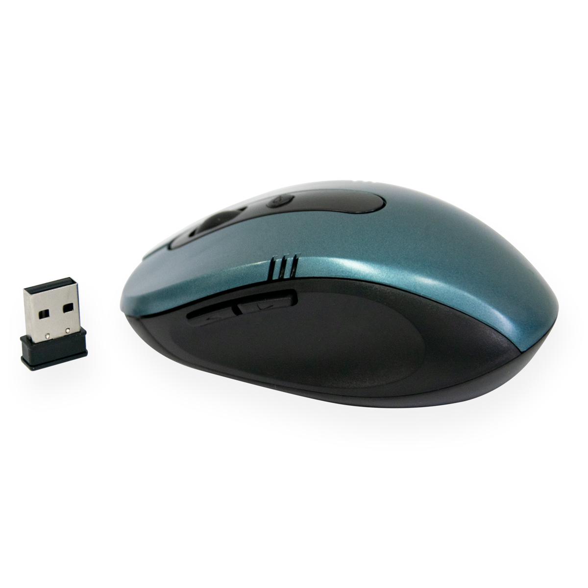 Мишка бездротова Wireless mouse G-108 2,4 Ghz Темно-синій (1009881-Other-2)