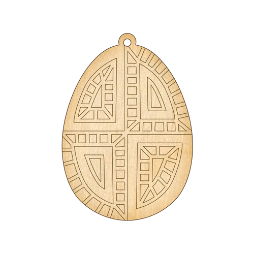 Заготовка из фанеры №194 Пасхальное яйцо-32 (5909)