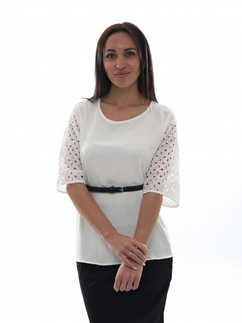 Блуза женская M@C р. 45-52 Белый (278647-54)