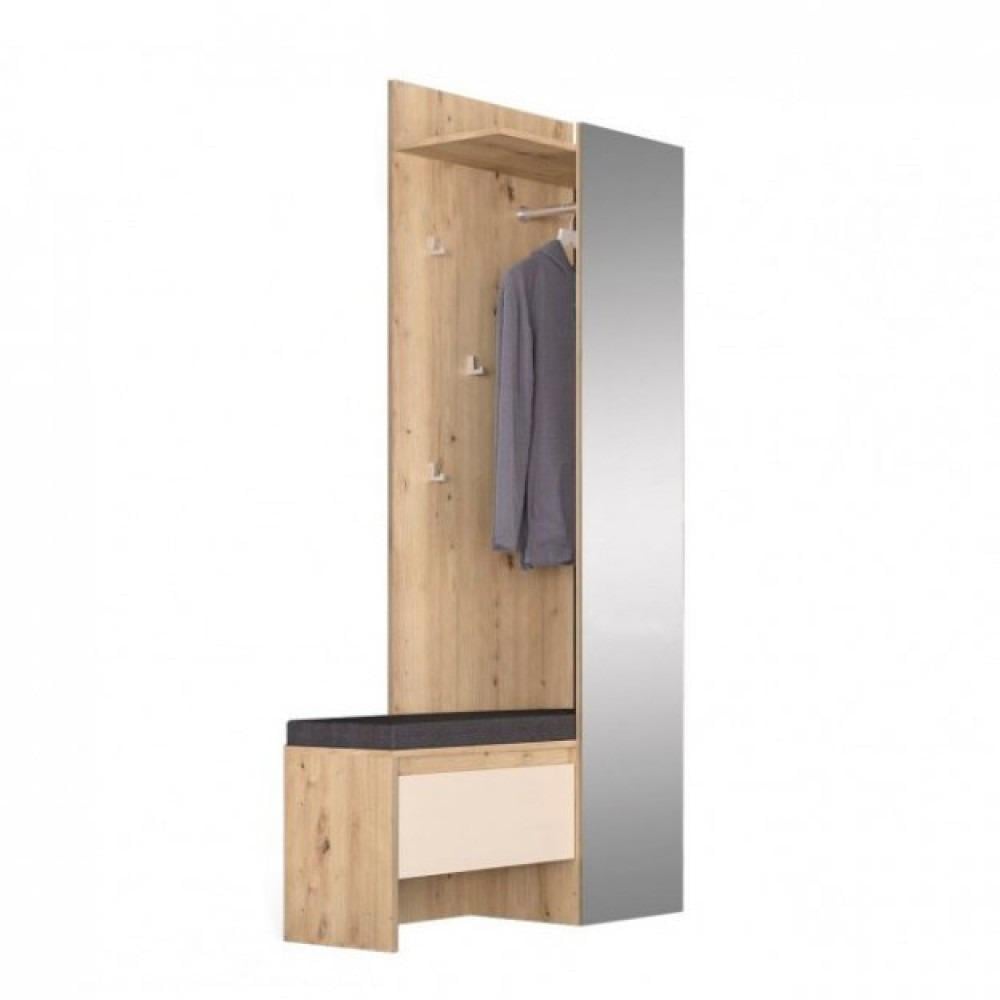 Прихожая Mebel Service Торино ЛДСП Дуб Артизан/Шампань (12916427)