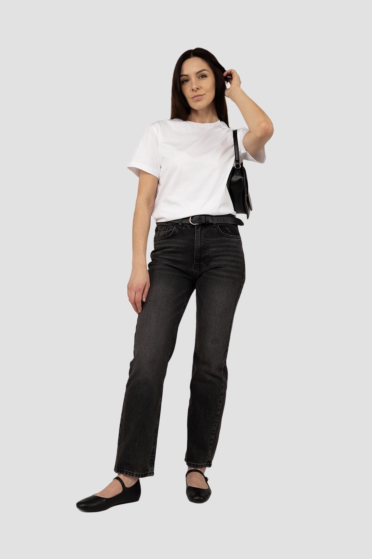 Футболка женская ЦБ-00266489 с коротким рукавом р. 52 Белый (SKT001036166)