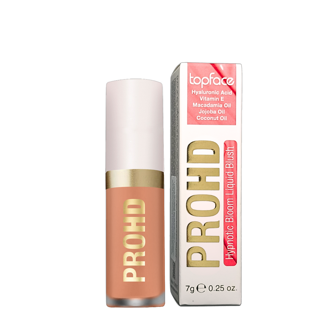 Румяна жидкие Topface ProHD Hypnotic Bloom PT357 001 Peachy Nude Персиковый