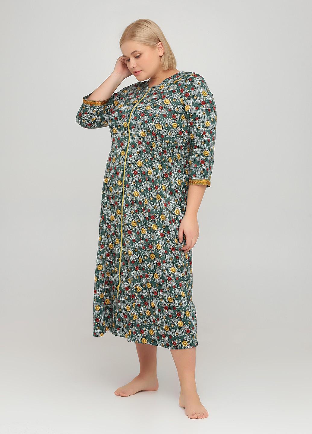 Халат женский Wild Love 4XL Зеленый (82824) Халат женский Wild Love 4XL Зеленый (82824)