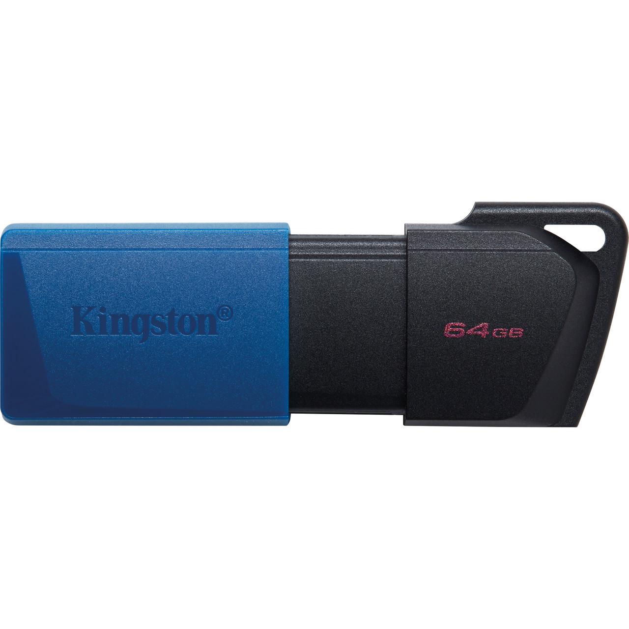 Флешка USB Kingston 3.2 DataTraveler Exodia M 64 Гб Синий - фото 4 Флешка USB Kingston 3.2 DataTraveler Exodia M 64 Гб Синий - фото 4