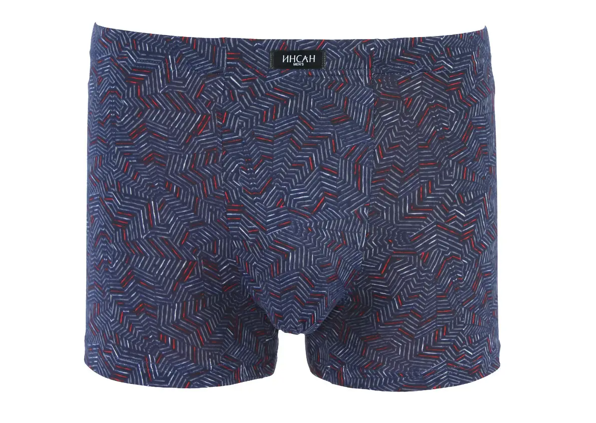 Мужские боксеры стрейчевые Бамбук Indena Insung 4XL р. 52 2 шт. Красный (INS-18639)