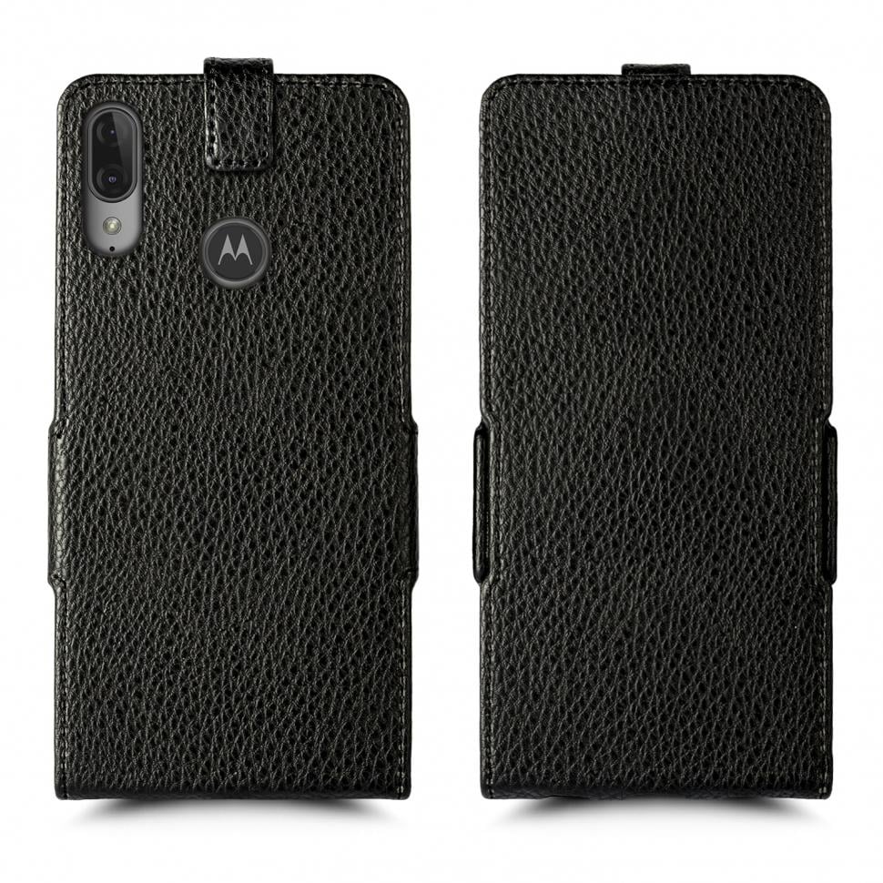 Чехол флип Liberty для Motorola Moto E6 Plus Черный (65789)