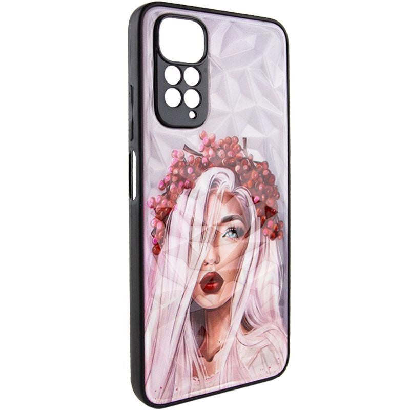 Протиударний TPU+PC чохол Prisma Ladies для Xiaomi Redmi Note 11 (Global) / Note 11S / Ukrainian Girl