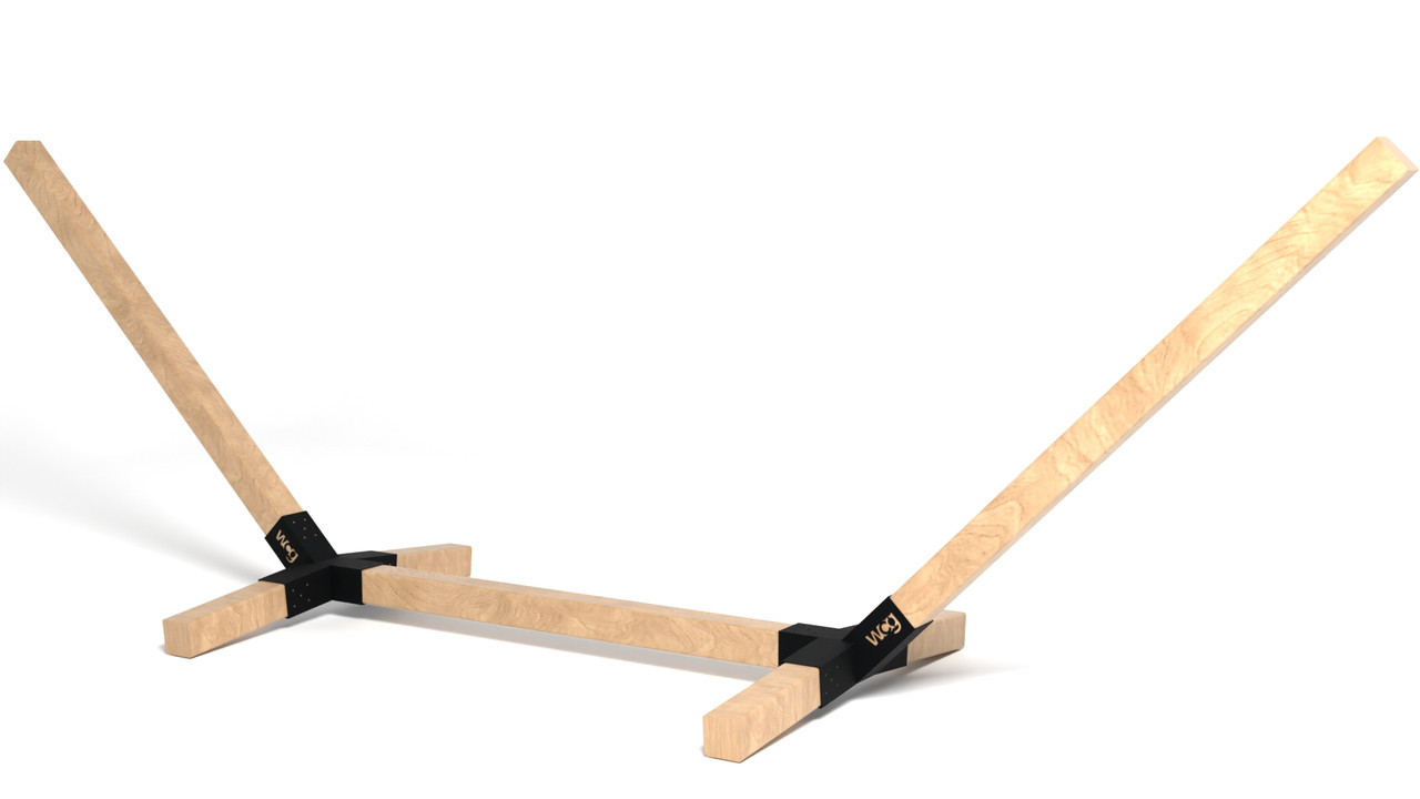 Комплект кронштейнов крестовых для гамака WCG из брусьев металлические соединители 45° 60x60 мм Черный (WCG-B60-S4-451) - фото 7 Комплект кронштейнов крестовых для гамака WCG из брусьев металлические соединители 45° 60x60 мм Черный (WCG-B60-S4-451) - фото 7