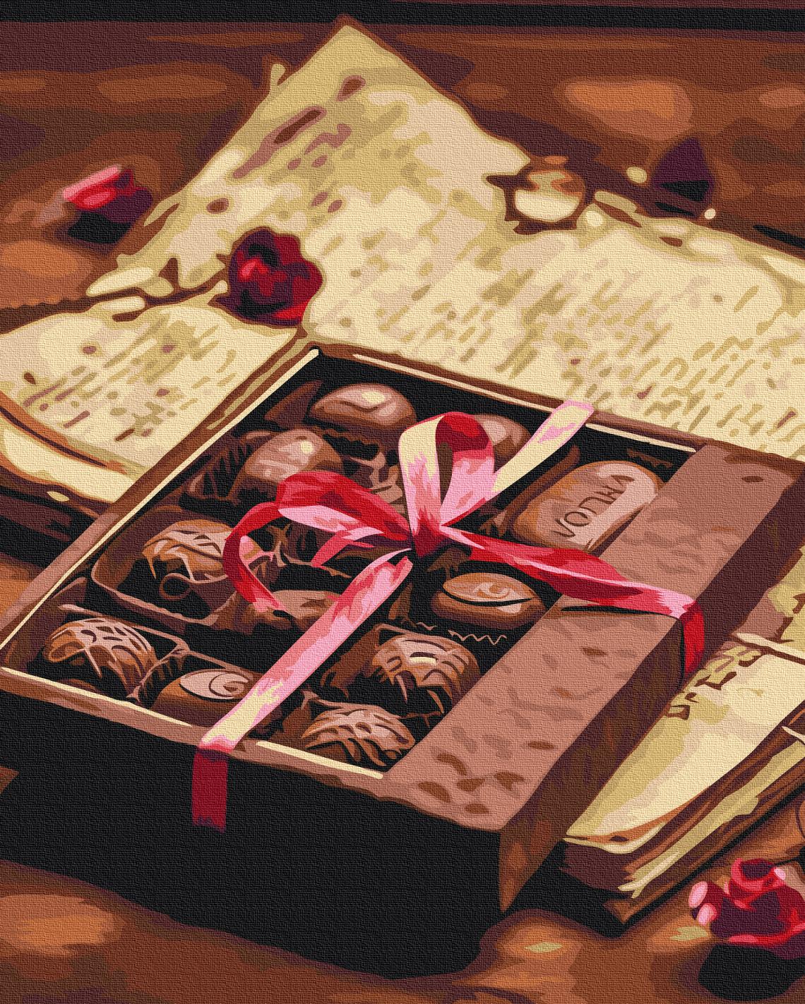 Картина по номерам Brushme Признание в любви 48x60 см (BS53885L)