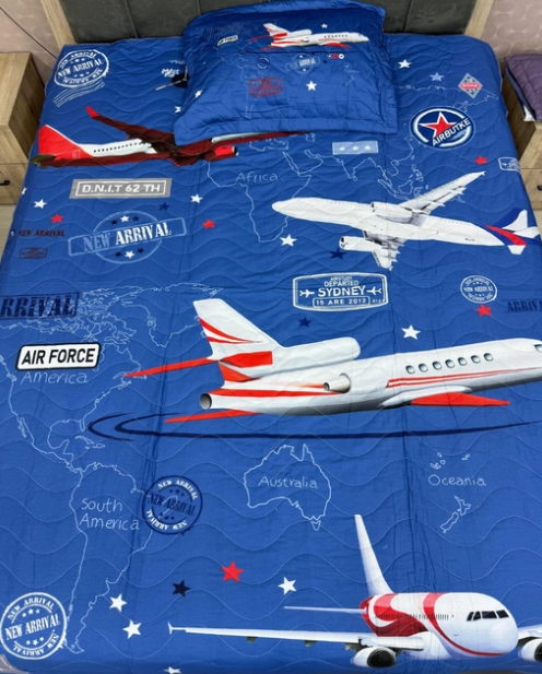 Комплект с летним одеялом Laura Grand 100% коттон - полуторный набор с наволочкой