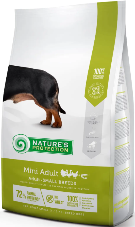 Корм сухий Mini Small Breeds для дорослих собак малих порід 2 кг (NPS45731)