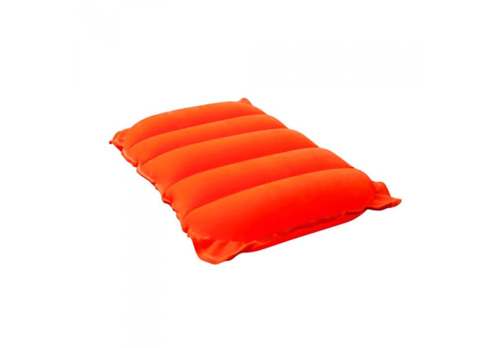 Подушка надувная флокированная Travel Pillow Оранжевый (2363738893)