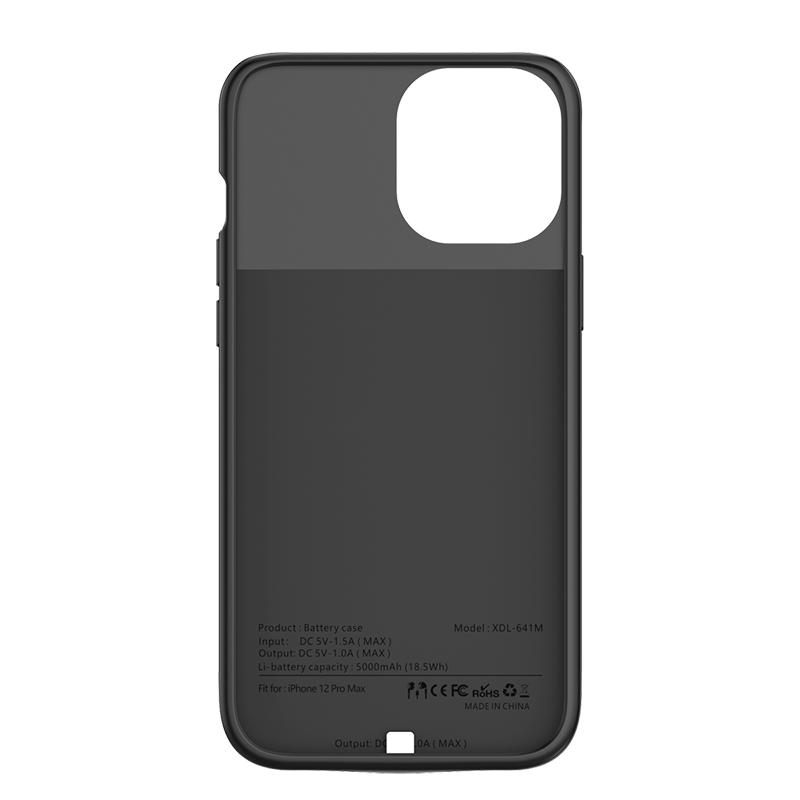 Чехол-аккумулятор XON PowerCase для iPhone 13 Pro Max 4800 mAh Black - фото 7