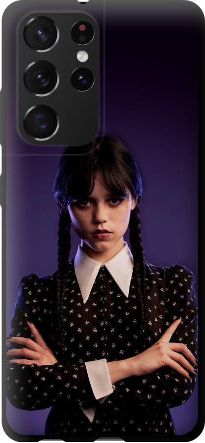 Чехол на Samsung Galaxy S21 Ultra (5G) Wednesday v3 (5517b-2116-42517)