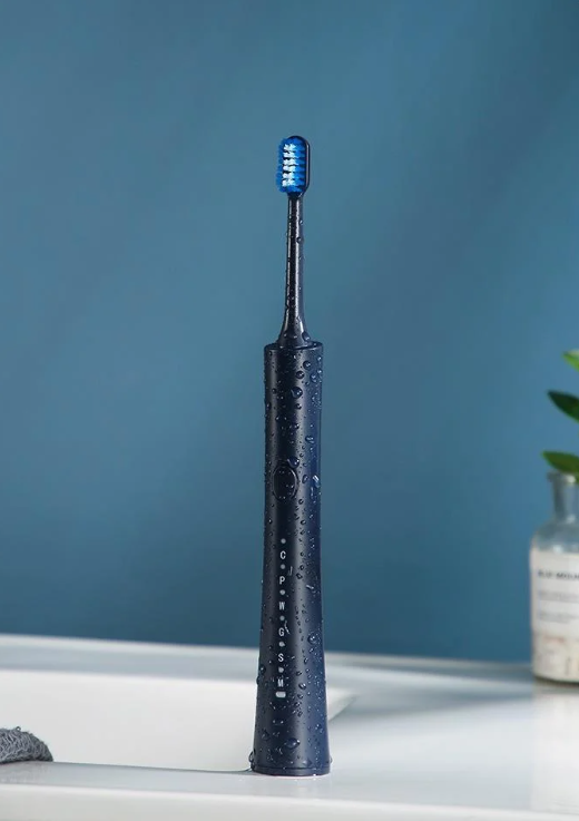 Щетка зубная электрическая Sonic XBH-168 5 насадок Серый - фото 1 Щетка зубная электрическая Sonic XBH-168 5 насадок Серый - фото 1