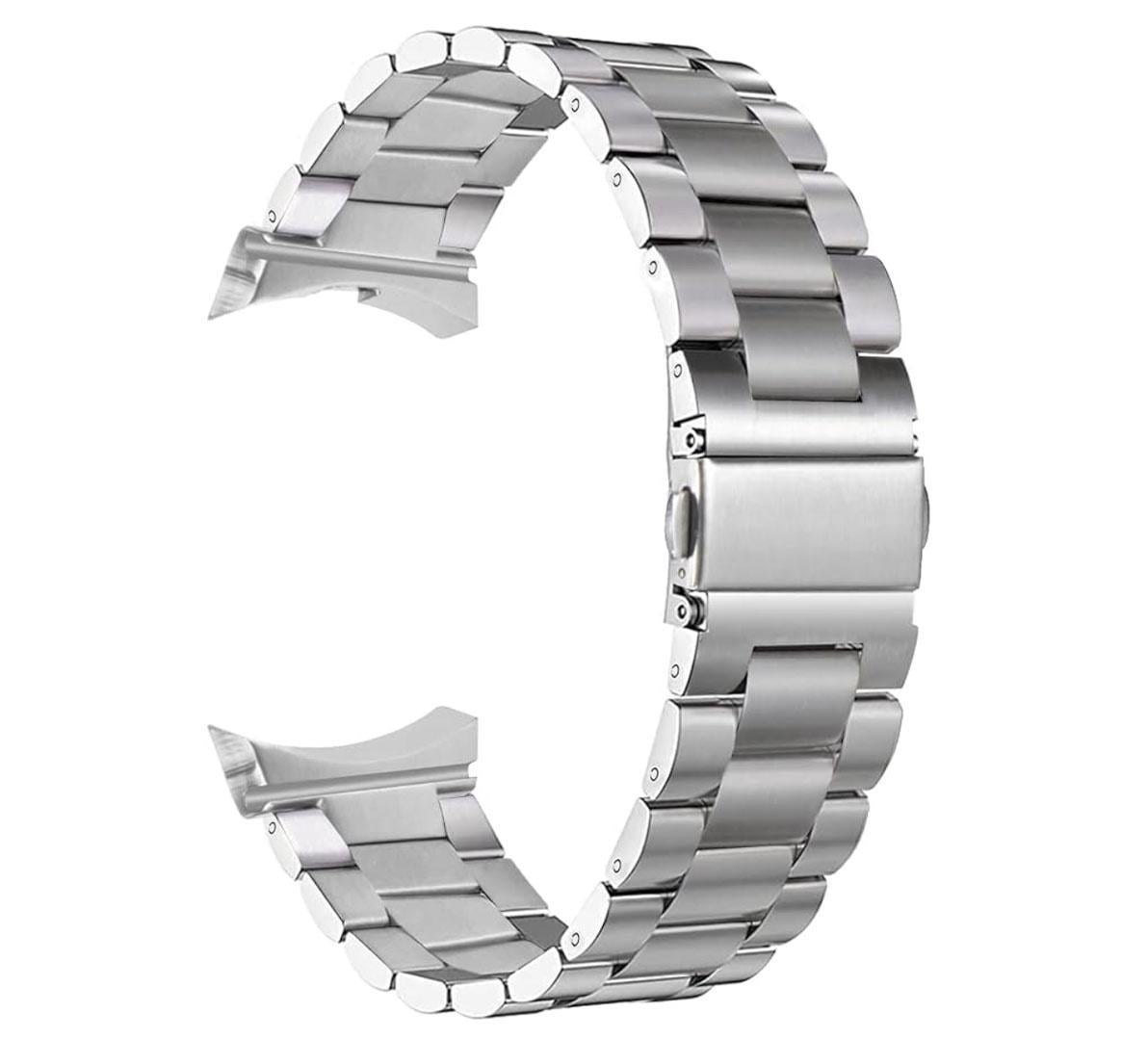 Ремешок металлический Primolux Solid для часов Samsung Galaxy Watch 5 44 мм/Watch 5 40 мм Silver Ремешок металлический Primolux Solid для часов Samsung Galaxy Watch 5 44 мм/Watch 5 40 мм Silver