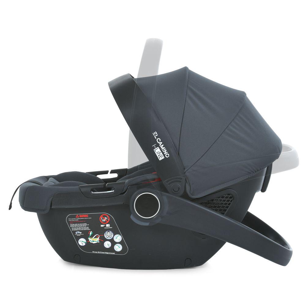 Автокрісло ME 1176 i-LINE Melange Black (ME 1176 i-LINE) - фото 3