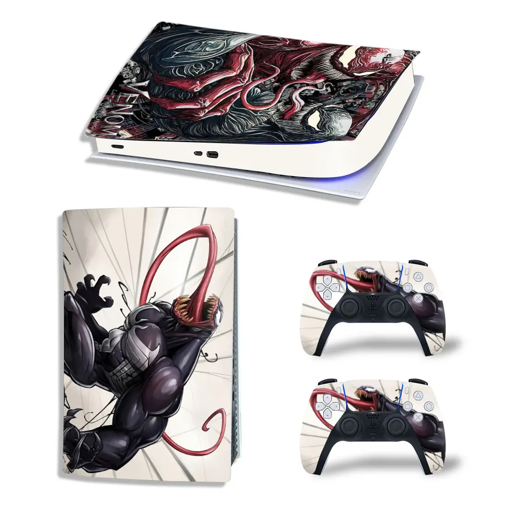 Виниловая наклейка для Sony PlayStation PS5 Venom Two 360 - фото 1