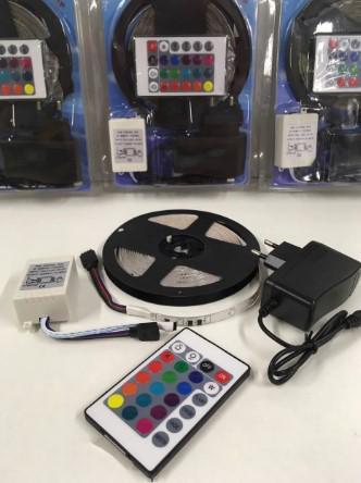 Светодиодная лента UKC водонепроницаемая с пультом ДУ 300 светодиодов 5 м - фото 4 Светодиодная лента UKC водонепроницаемая с пультом ДУ 300 светодиодов 5 м - фото 4