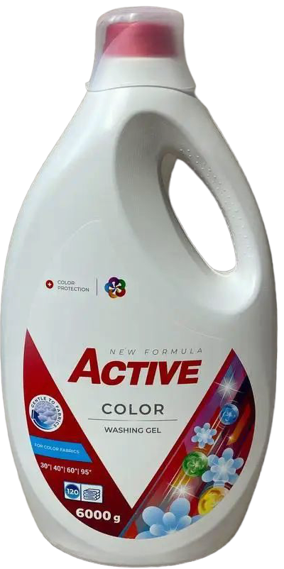 Гель для прання Active Color 6 кг 120 циклів прання (15194)