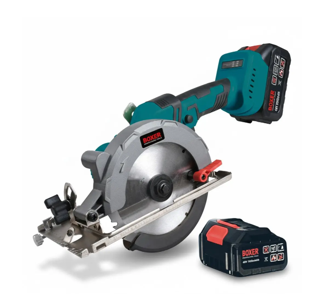Циркулярна пила акумуляторна BOXER SR-020 48V 125 мм 3800 об/хв 2 акумулятори 5 Аг (36564691)