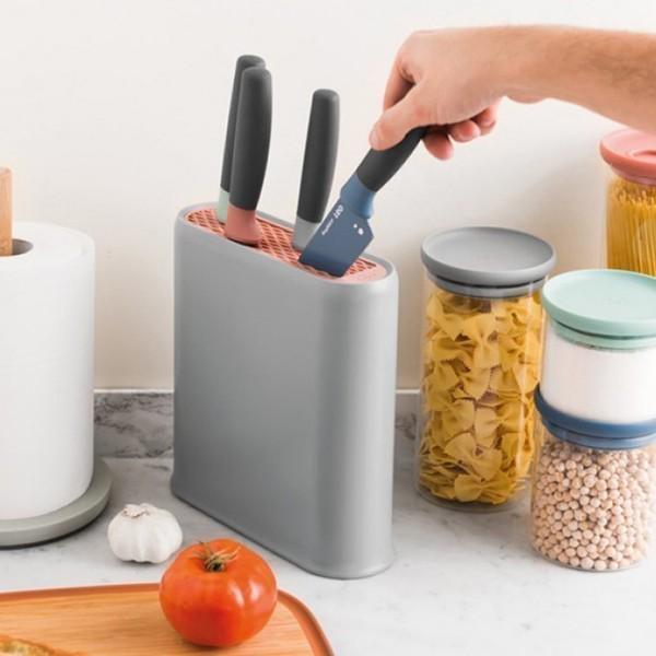 Колода для ножів BergHOFF Сірий (3950117) - фото 4 Колода для ножів BergHOFF Сірий (3950117) - фото 4