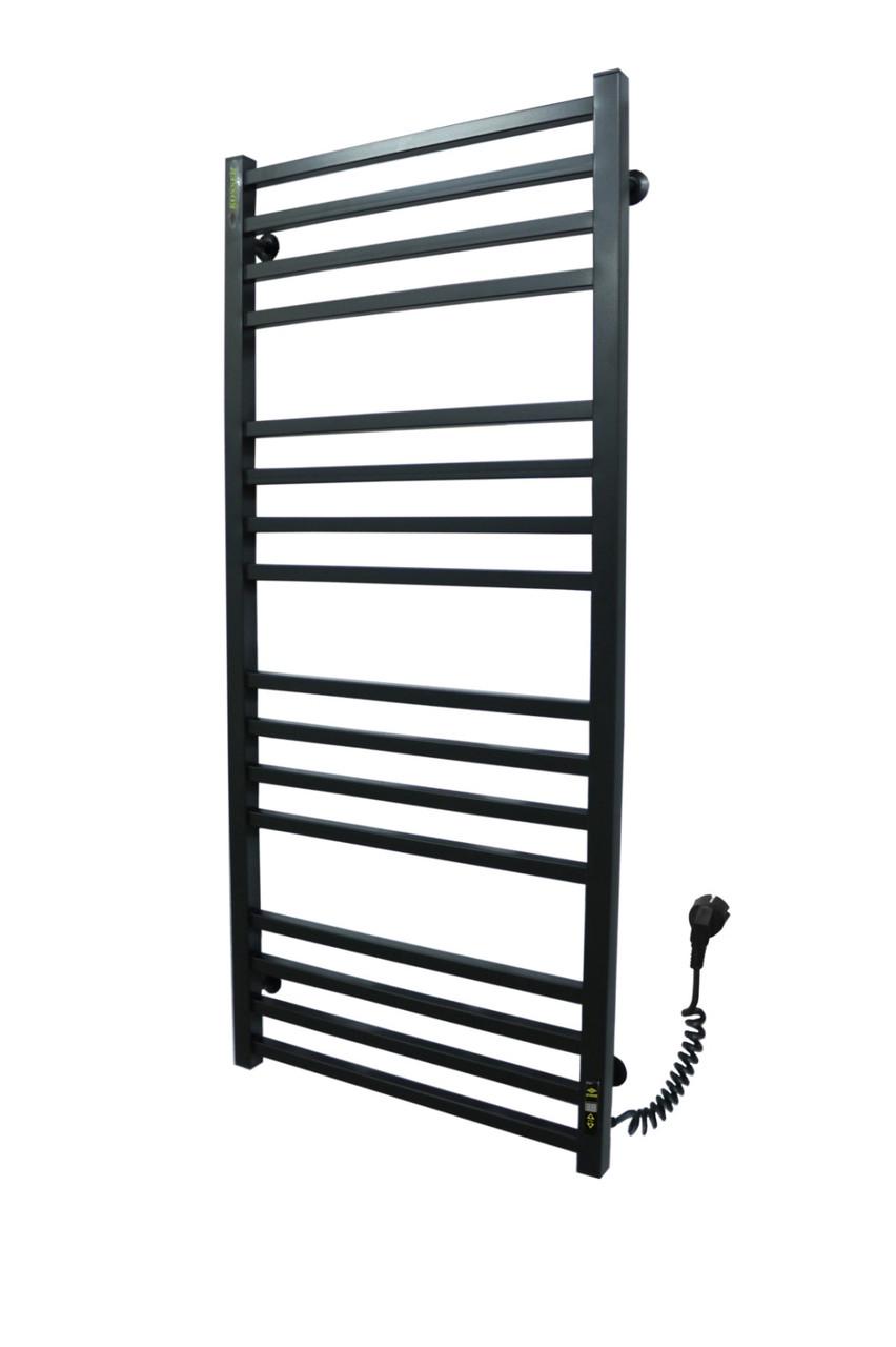 Рушникосушарка Kosser Велді 1200х600/16 ЕR з таймером Чорний (ДВ03ER)