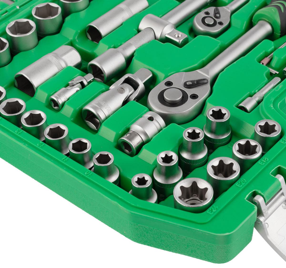 Набір інструментів Intertool 108 шт. (ET-6108SP) - фото 5 Набір інструментів Intertool 108 шт. (ET-6108SP) - фото 5