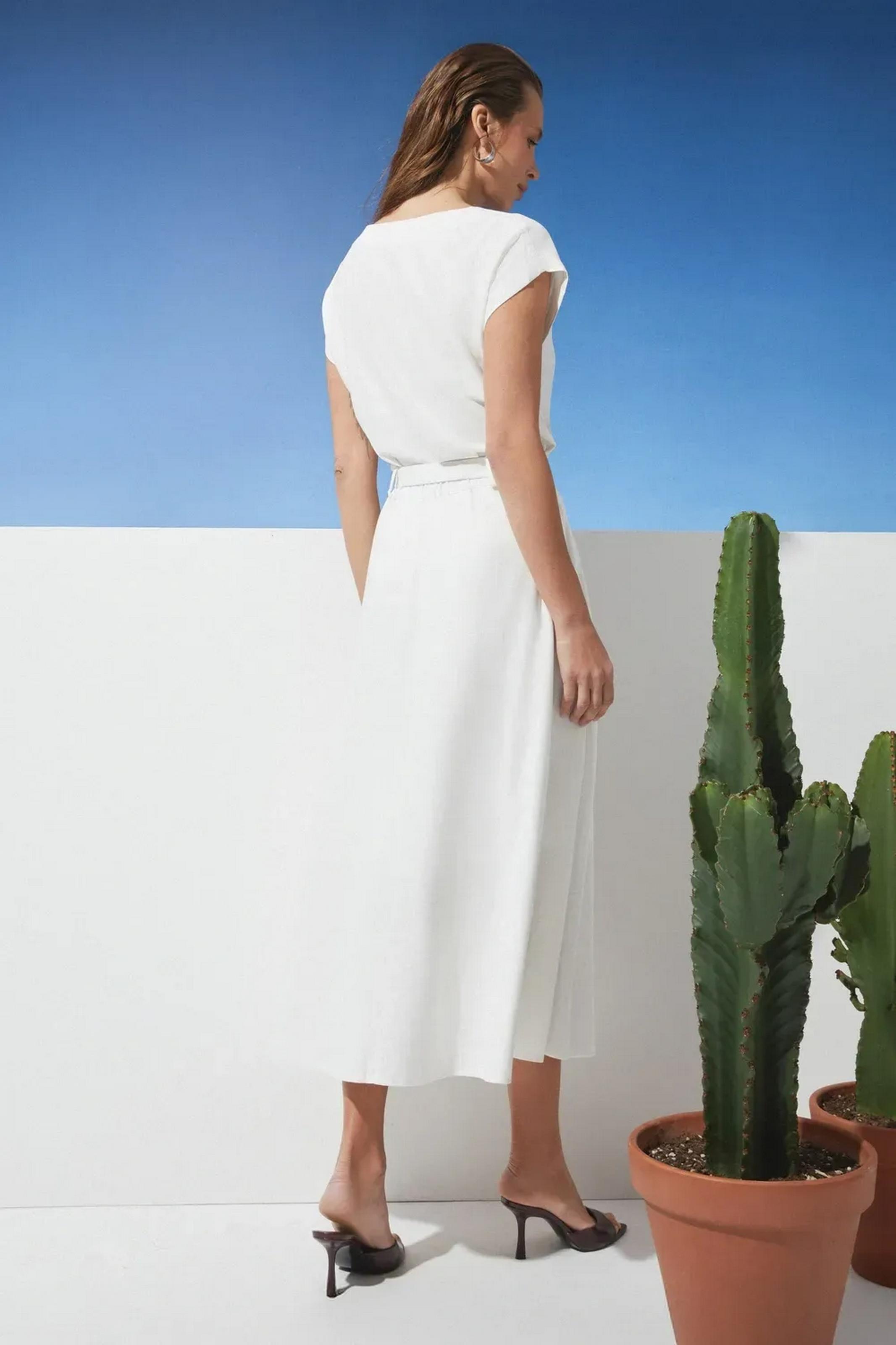 Спідниця жіноча Seventeen L-XL Молочний (104-2275.6313-1) - фото 4