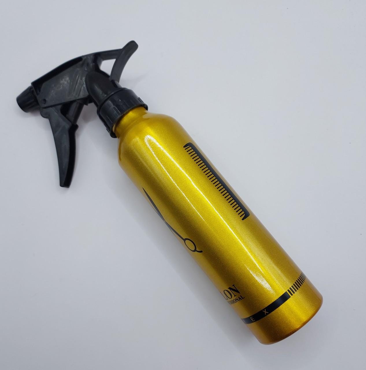 Пульверизатор парикмахерский алюминиевый ДенІС professional 260 мл Золотистый (1453070774) - фото 3 Пульверизатор парикмахерский алюминиевый ДенІС professional 260 мл Золотистый (1453070774) - фото 3