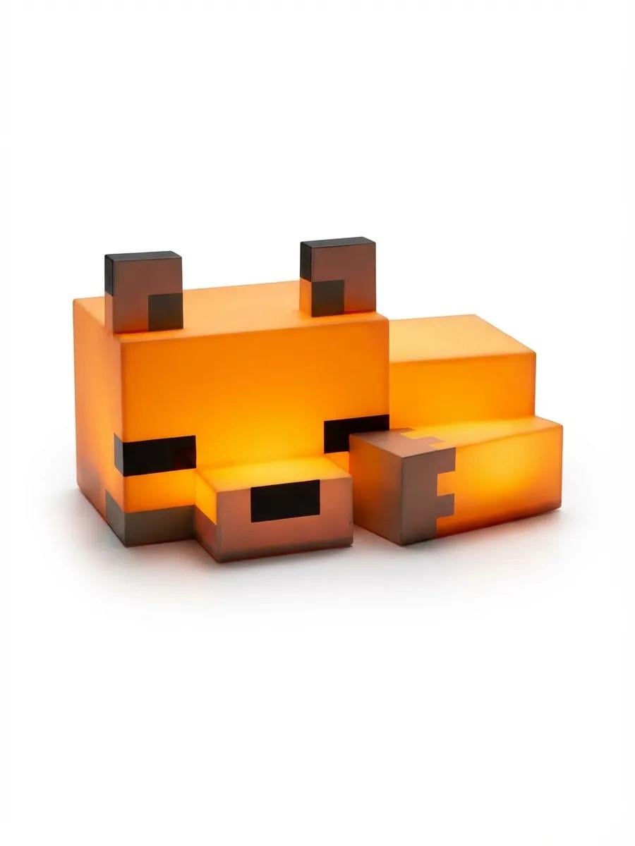 Ночник детский LED Minecraft Лисичка USB зарядка (115)