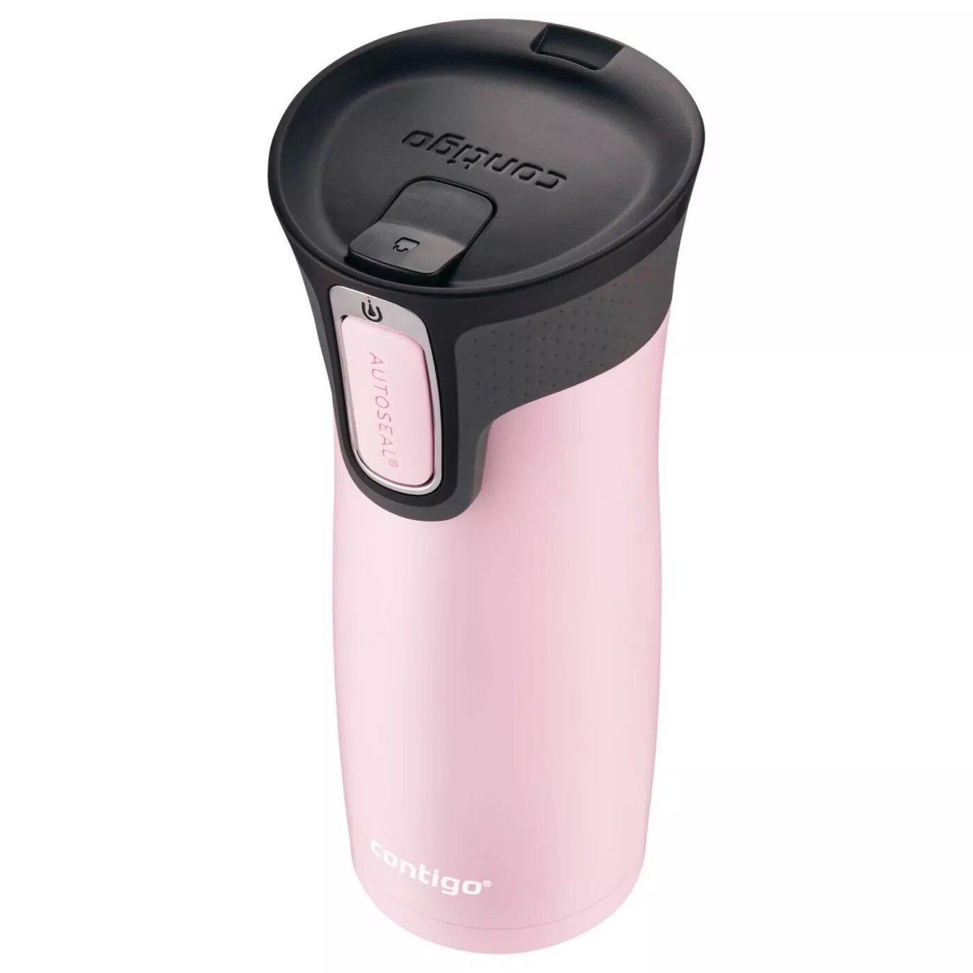 Термокружка Contigo West Loop 473 мл Millennial Pink - фото 3