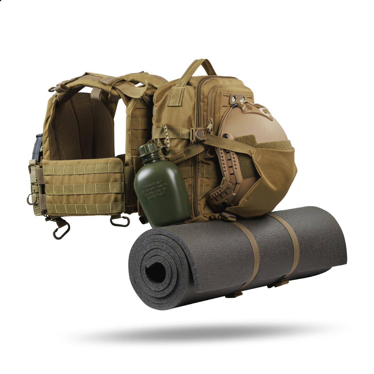 Рюкзак UkrArmor DM20 Cordura 500D 28х15х40 см 20 л Койот (300051) - фото 3