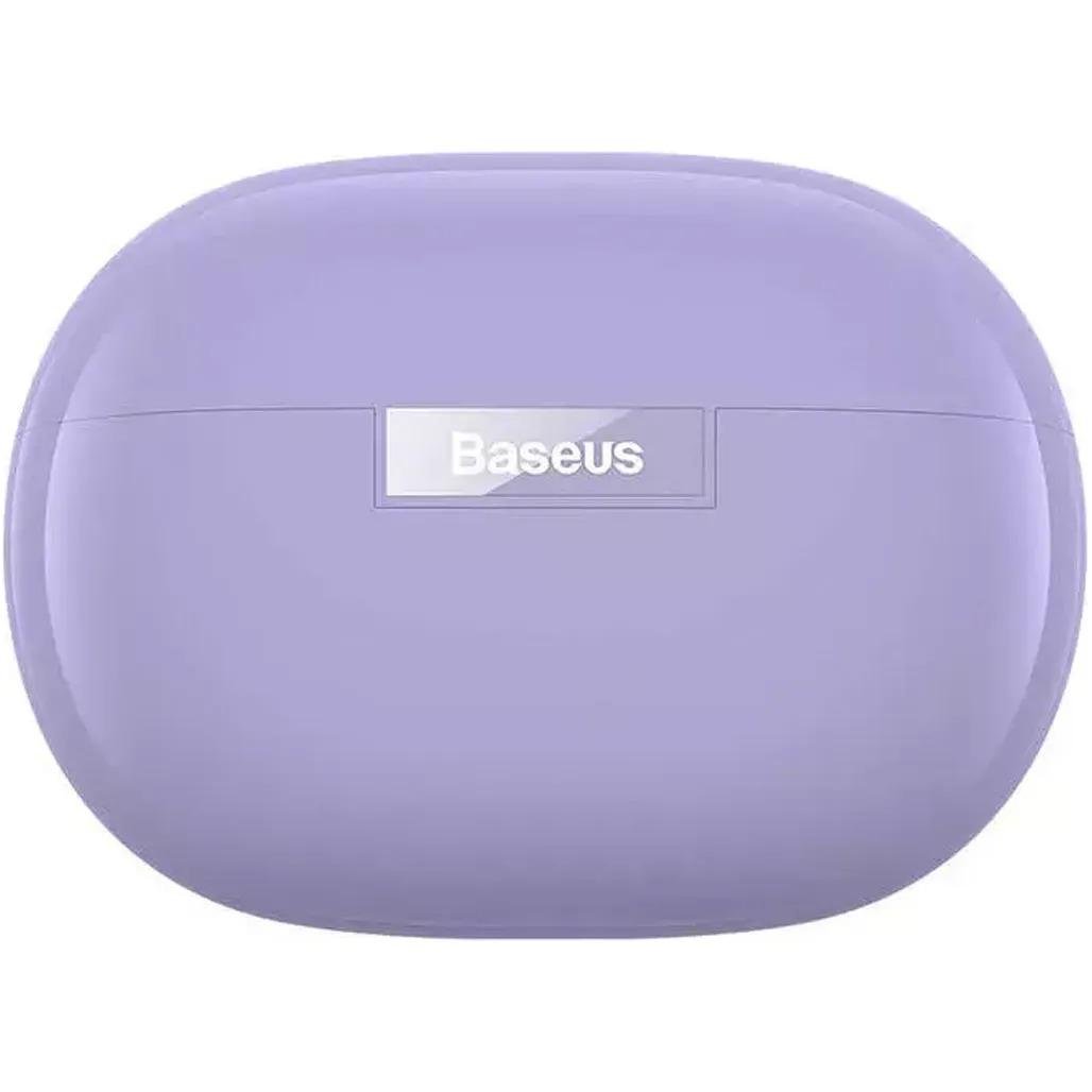 Навушники бездротові BASEUS Bowie WM05 TWS у кейсі Фіолетовий (587735)