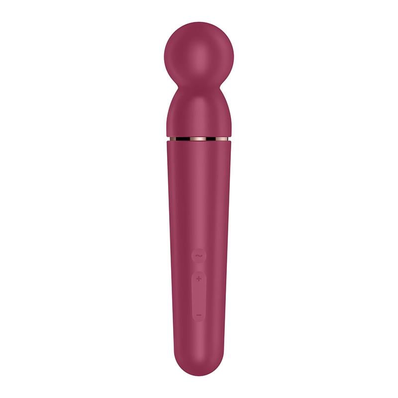Вибромассажер Satisfyer Planet Wand-er 21,9 см Бордовый (56485)