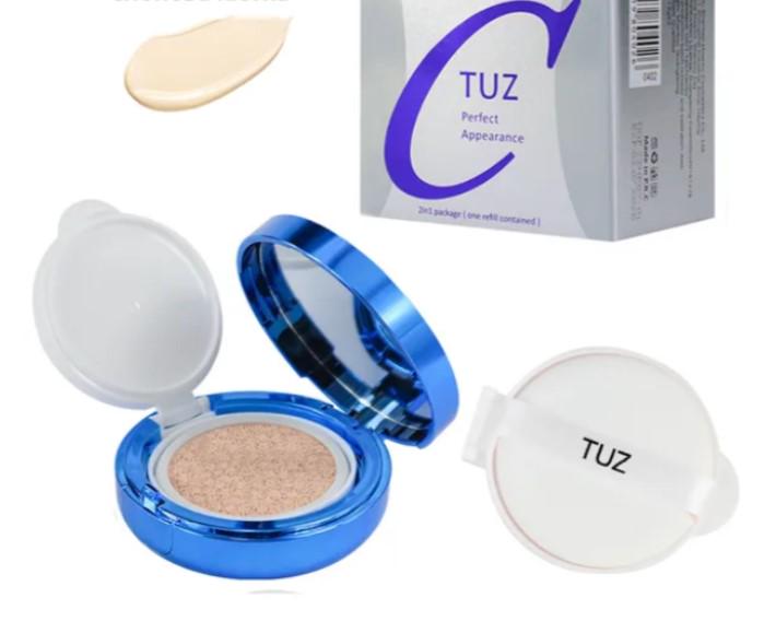 Кушон Tuz Collagen 01-Ivory 2в1 з додатковим рефілом Слонова кістка (2091383603) - фото 2