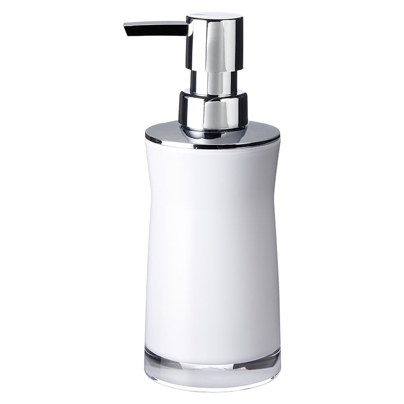 Дозатор для рідкого мила Ridder 21035.01 Soap Dispenser Disco Білий (733)