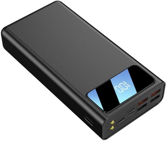 Портативное зарядное устройство ExtraLink EPB-112 30000 mAh Black (5903148919584)