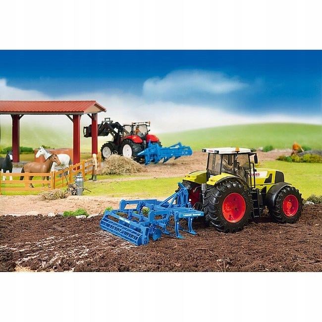 Культиватор до трактора іграшковий Bruder 02329 Blue Lemken Smaragd - фото 3