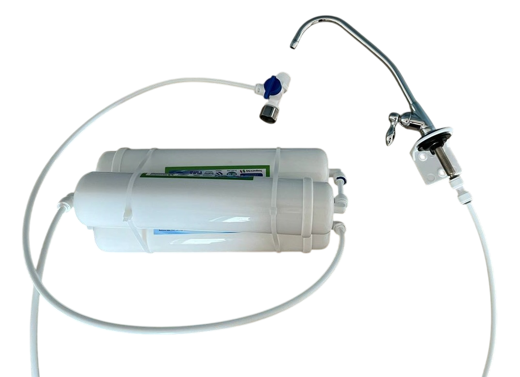 Фільтр потрійний для питної води Pallas Trio Compact 3 ступеня очищення вугільна фільтрація - фото 2