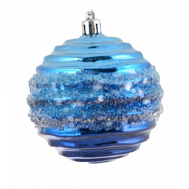 Игрушка на елку Морская тайна 8 см Голубой (TY-5-R-390)