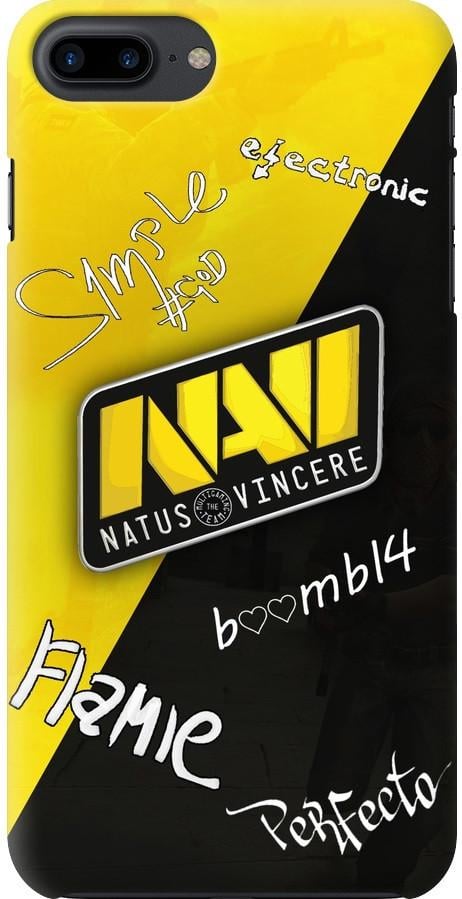 Чехол силиконовый FTS для Apple iPhone 7 Plus/8 Plus Natus Vincere Автографы (600465CXA)