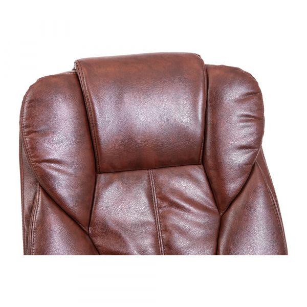 Крісло офісне Richman Гранде Хром М-1 Tilt Коричневий (1634549) - фото 5 Крісло офісне Richman Гранде Хром М-1 Tilt Коричневий (1634549) - фото 5