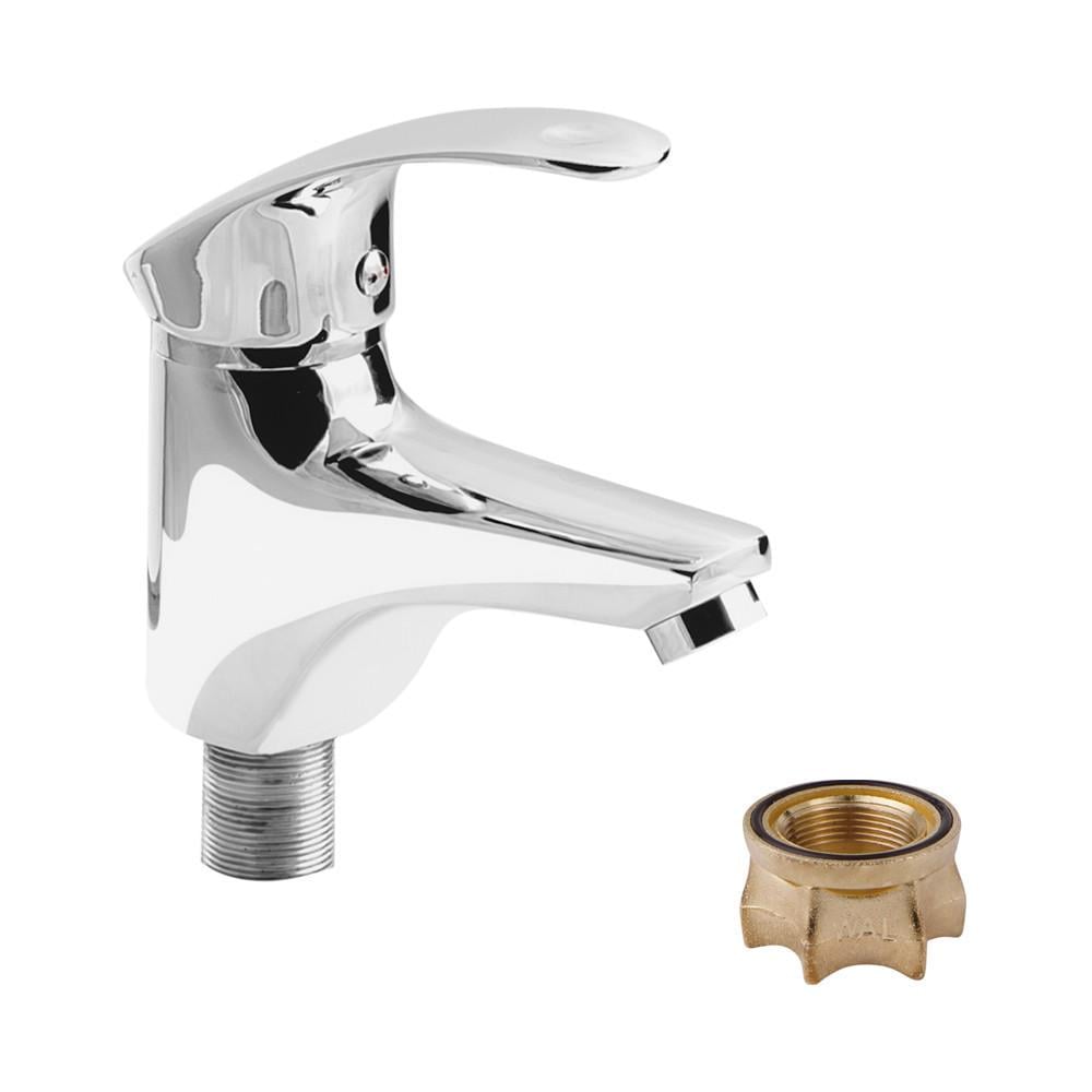 Смеситель с керамическим картриджем для раковины на гайке WAL TUR1-A235