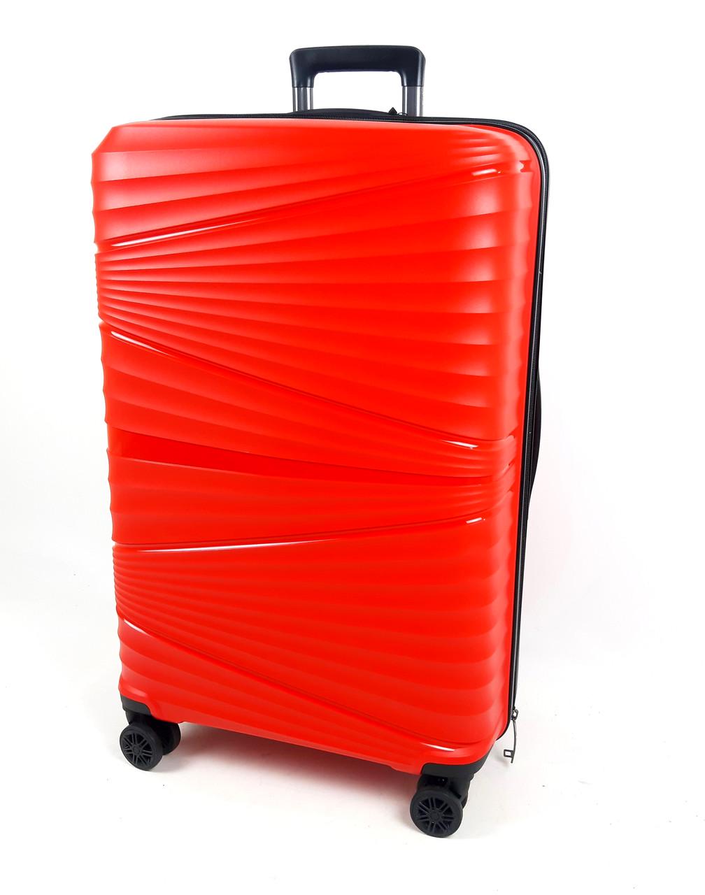 Чемодан на колесах Hachi противоударный 70 л Красный (1525)