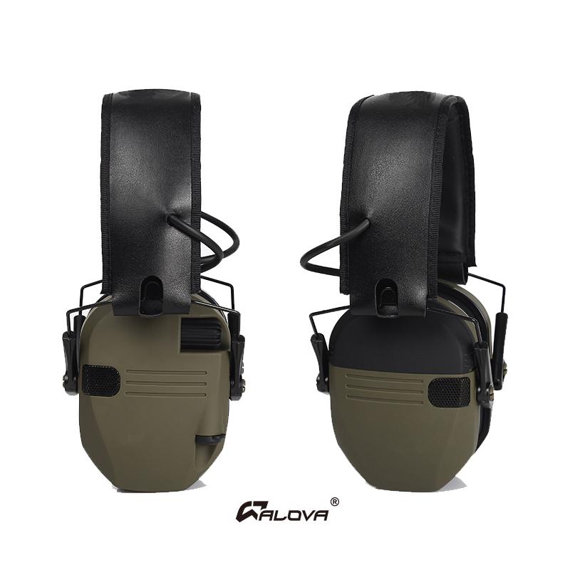 Наушники активные Alova Tactical Headphones W-51 Green (ALOVA-W51G) - фото 2