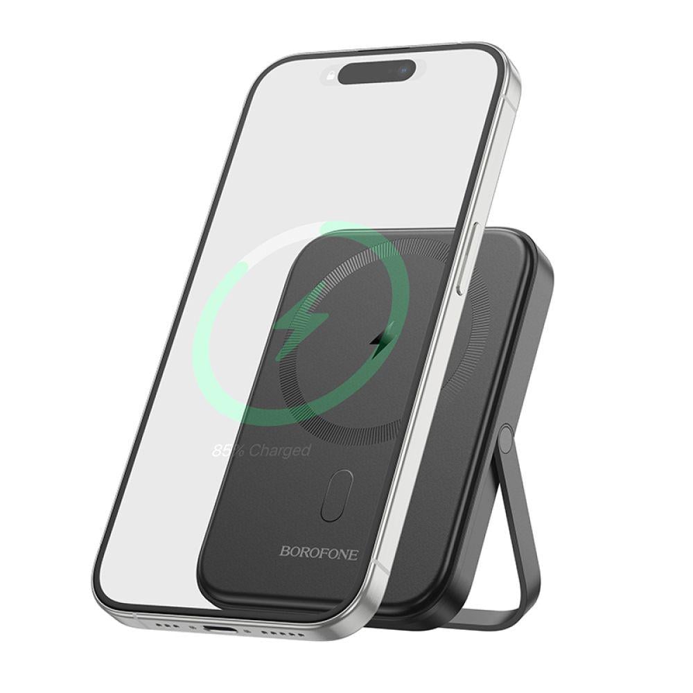 Повербанк Borofone BJ51 Kody PD20W magnetic 5000 mAh (ЦУ-00043285) - фото 2 Повербанк Borofone BJ51 Kody PD20W magnetic 5000 mAh (ЦУ-00043285) - фото 2