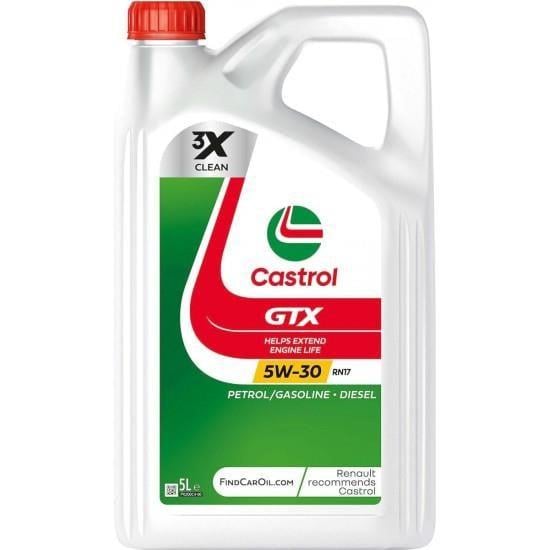 Моторное масло Castrol GTX RN17 5w-30 5 л