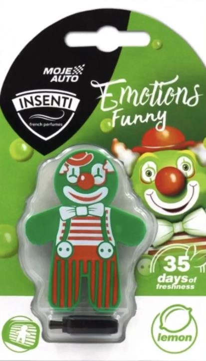 Ароматизатор для авто Moje AUTO Insent Emotion Лимон 8 г (15-571)